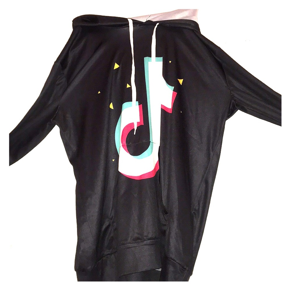 A tiktok silk long sleeve shirt